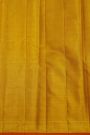 Kancheepuram Tissue Gold Saree With Silver Meenakari Designer