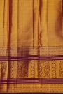 Kancheepuram Tissue Saree With Silver And Multi-Colour Weaving