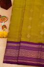 Coimbatore Soft Silk Mehendi Green Saree