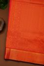 Kancheepuram Silk Teal Blue Saree With Thread Embroidery Work