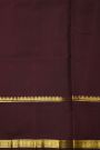 Venkatagiri Silk Pink Saree With Floral And Peacock Gap Border