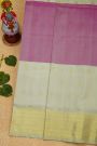 Venkatagiri Silk Multi-Colour Saree With Florals And Peacocks Body