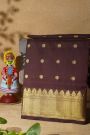 Venkatagiri Silk Multi-Colour Saree With Zig-Zag Lines And Florals Border