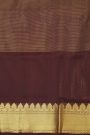 Venkatagiri Silk Multi-Colour Saree With Zig-Zag Lines And Florals Border