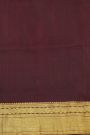 Venkatagiri Silk Maroon Saree With Diamonds And Florals Border