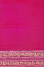 Venkatagiri Silk Pink Saree With Animal Buttis Body