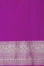 Venkatagiri Silk Violet Saree With Floral Buttis Body