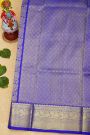 Venkatagiri Silk Dual Colour Saree With Florals And Peacocks Border