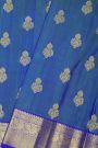Venkatagiri Silk Dual Colour Saree With Florals And Peacocks Border