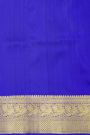 Venkatagiri Silk Dual Colour Saree With Florals And Peacocks Border