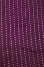 Venkatagiri Silk Violet Saree With Florals In Lines Body
