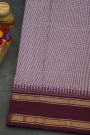 Ikat Silk Multi-Colour Saree With Multi-Coloured Checks Body