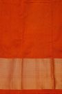 Ikat Silk Violet Saree With Diamonds In Zari And Florals Border