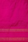 Ikat Silk Lavender Saree With Florals And Buttis Body