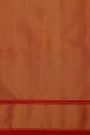 Ikat Silk Cream Saree With Florals And Kaddi Border