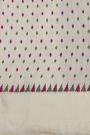 Fusion Silk Burgundy Saree With Florals And Parrots In Thread Work Body
