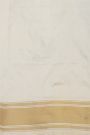 Pochampally Ikat Silk Navy Blue Saree With Florals And Leaves Body