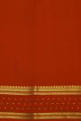Mysore Crepe Light Brown Saree With Buttis Border