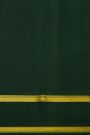 Mysore Crepe Mustard Yellow Saree With Gap Border