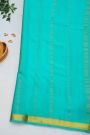 Mysore Crepe Purple Saree With Floral And Butti Border