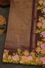 Fusion Ikat Silk Multi-Colour Saree With Pochampally Weave Body