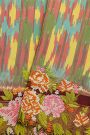 Fusion Ikat Silk Multi-Colour Saree With Pochampally Weave Body