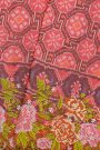 Fusion Ikat Silk Baby Pink Saree With Pochampally Weave Body
