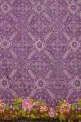 Fusion Ikat Silk Lavender Saree With Pochampally Weave Body