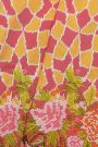 Fusion Ikat Silk Dual Colour Saree With Pochampally Weave Body