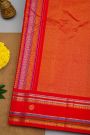 Gadwal Silk Cream Saree With Florals And Buttis Border
