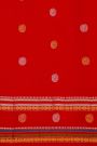 Gadwal Silk Sky Blue Saree With Florals And Buttis Border