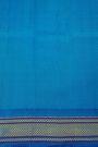 Gadwal Silk Off White Saree With Floral And Leaf Zari Body
