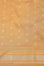 Gadwal Silk Beige Saree With Muniya Buttis Body
