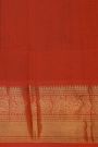Kuppadam Sico Dark Brown Saree With Peacocks And Elephants Buttis Border