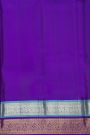 Kancheepuram Silk Mustard Saree With Florals And Cranes Body
