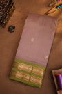 Kuppadam Sico Mauve Saree With Florals And Paisley In Box Border