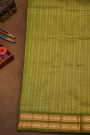 Kuppadam Sico Mauve Saree With Florals And Paisley In Box Border