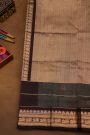 Kuppadam Sico Mint Green Saree With Floral And Butti Checks Body
