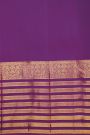 Kancheepuram Silk Purple Saree With Florals And Buttis Body