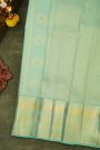 Kancheepuram Silk Rani Pink Saree With Gandaberunda Buttis Body