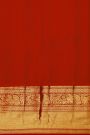 Kancheepuram Silk Bottle Green Saree With Florals And Gandaberunda Buttis Body And Kuttu Border