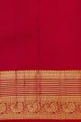 Kancheepuram Silk Lime Green Saree With Kuttu Border
