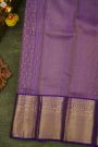 Kancheepuram Silk Mint Green Saree With Kuttu Border