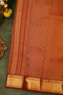 Kancheepuram Silk Red Saree With All Over Zari Weave Body