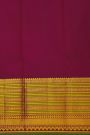 Kancheepuram Silk Pink Saree With Floral Buttis In Zari Checks Body