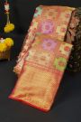 Kancheepuram Silk Multi Colour Saree With Rangkat Style Body