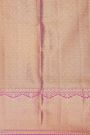 Kancheepuram Silk Multi Colour Saree With Diamonds And Floral Border