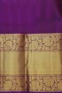 Kancheepuram Silk Mehendi Green Saree With Floral Paisley Buttis Body And Long Border