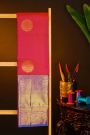 Kancheepuram Silk Peach Saree With Yalis And Peacocks With Diamonds Border