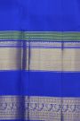 Kancheepuram Silk Purple Saree With Florals And Paisleys In Zari Body